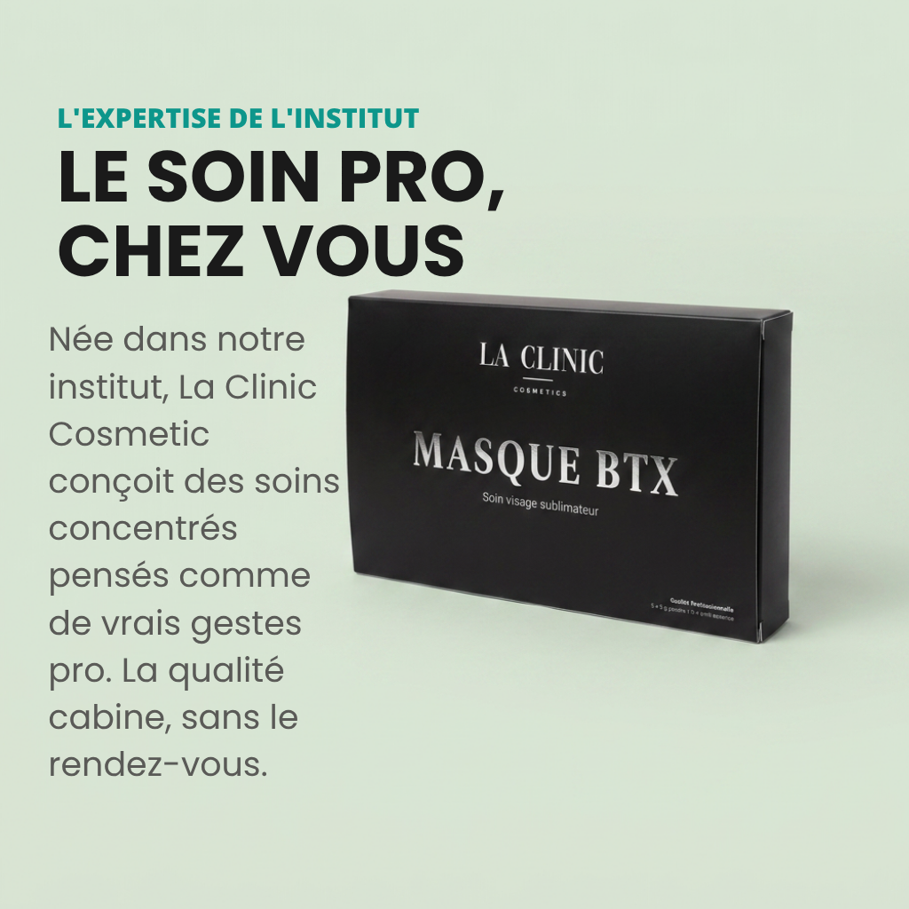 Masque sublimateur BTX – Soin visage qualité Professionnelle à Domicile