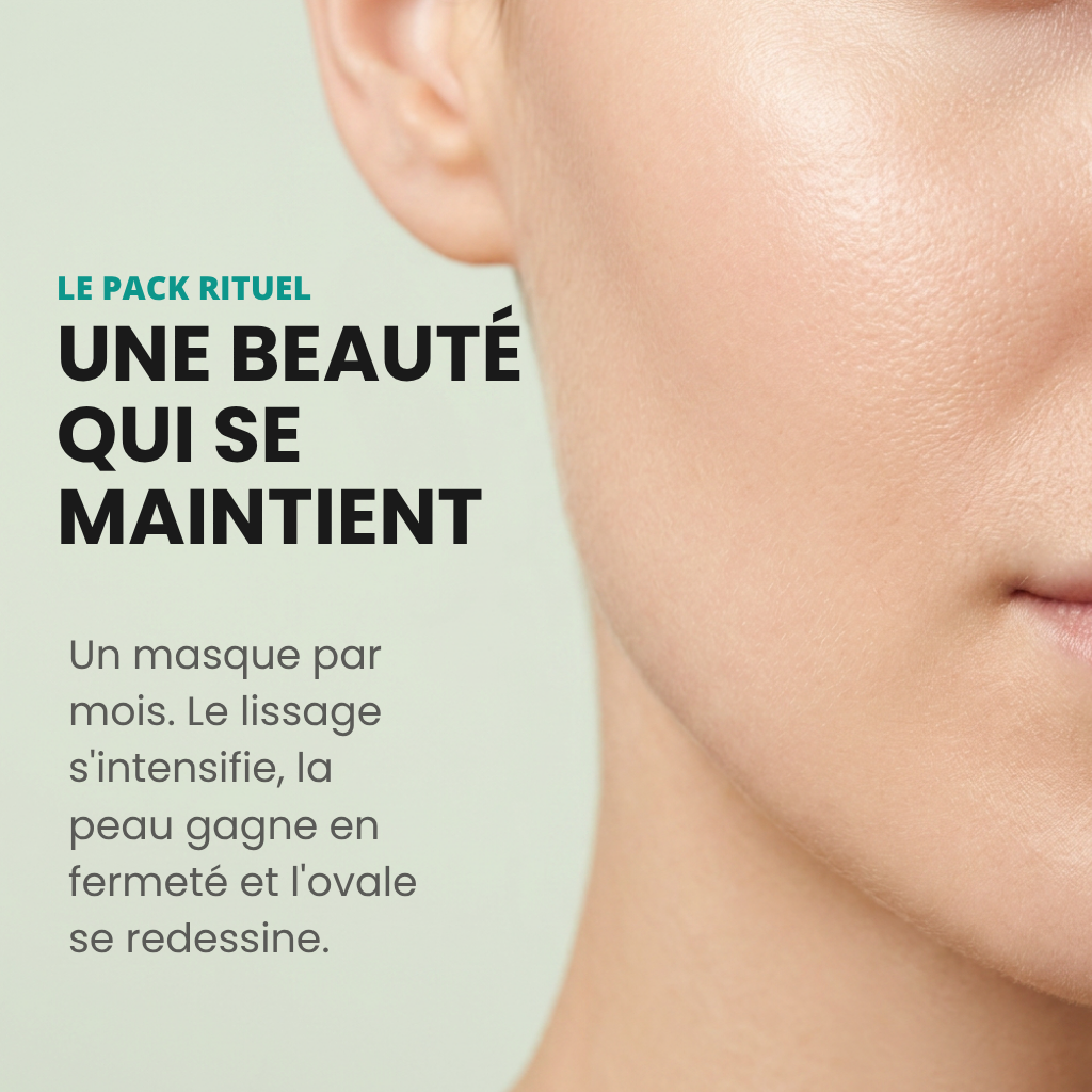 Pack de 5 Masques sublimateur BTX – Soin visage qualité Professionnelle à Domicile