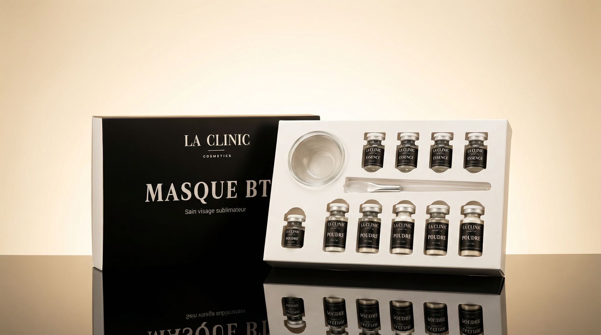 Pack de 5 Masques sublimateur BTX – Soin visage qualité Professionnelle à Domicile